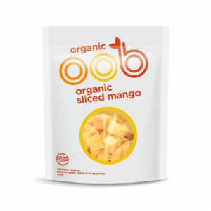 OOB Organic Frozen Diced Mango