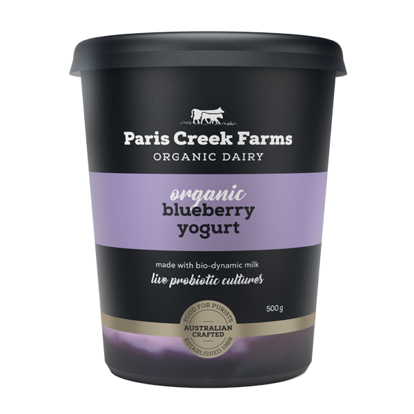 Paris Creek Organic Blueberry Yogurt
