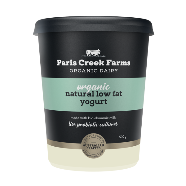 Paris Creek Organic Natural Low Fat Yogurt