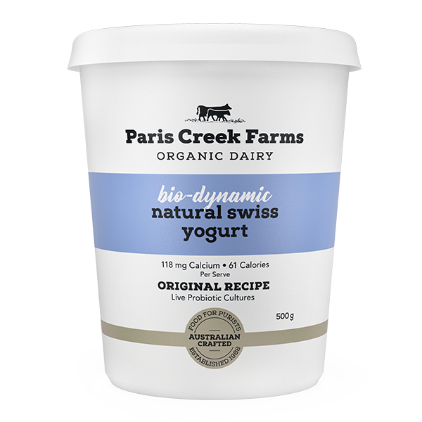 Paris Creek Bio-Dynamic Natural Swiss Yoghurt