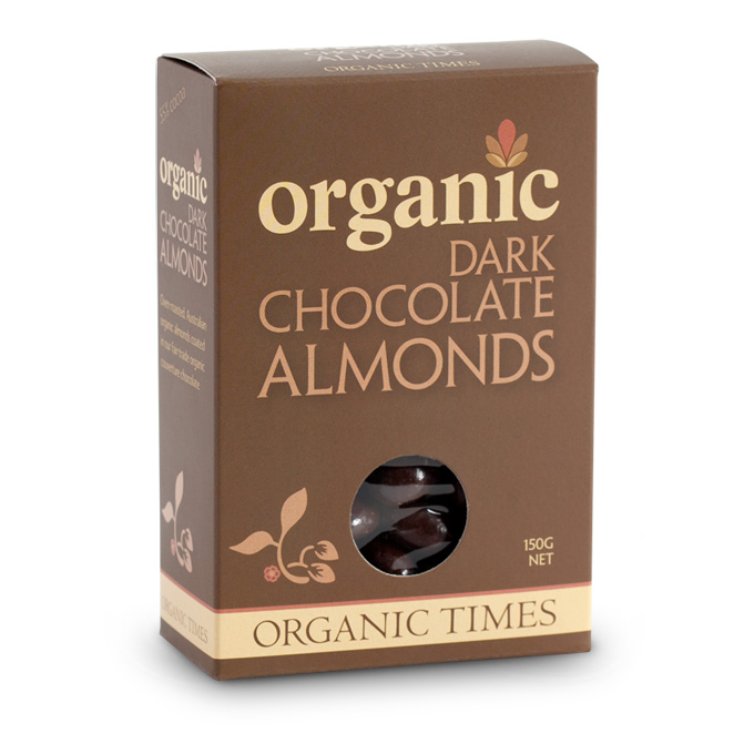 Organic Times Dark Chocolate & Almonds