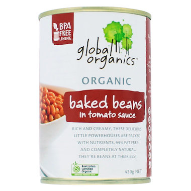 Global Organics Baked Beans
