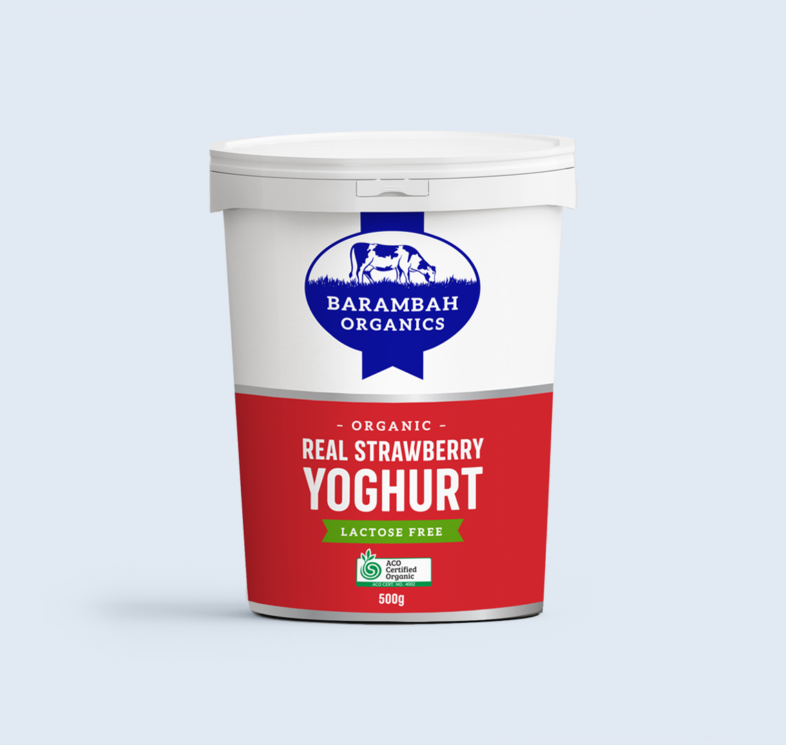 Barambah Strawberry Yoghurt 500g