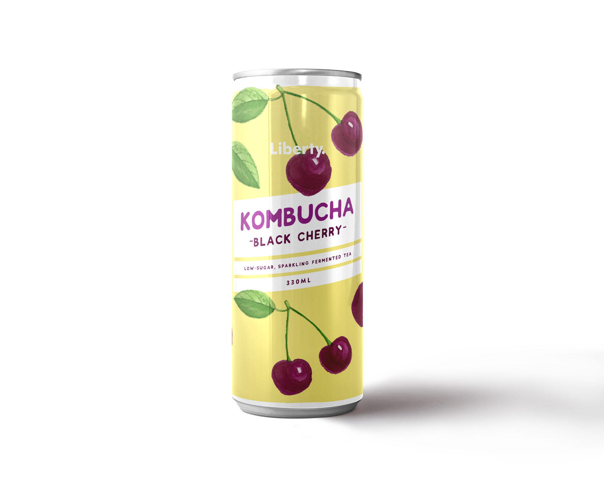 Liberty Black Cherry Kombucha