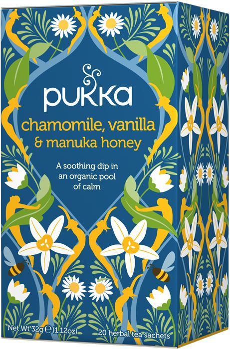 Pukka Chamomile, Vanilla & Manuka Honey 20's