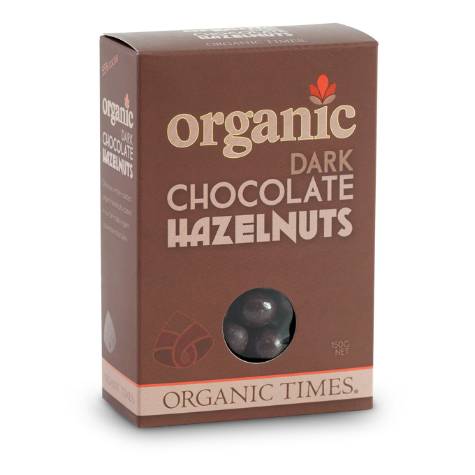 Organic Times Dark Chocolate & Hazelnut