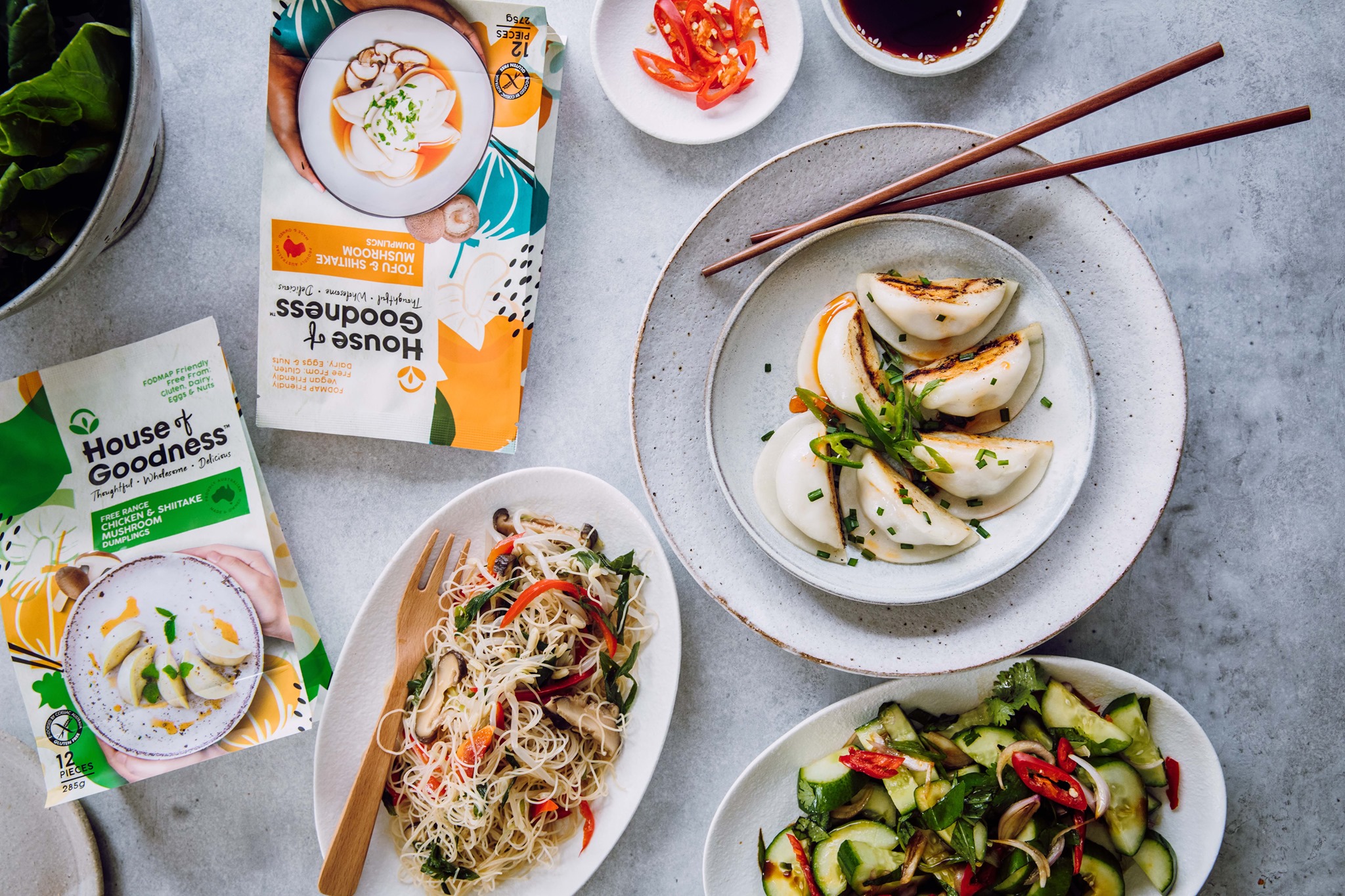 House of Goodness Gourmet Gluten Free Dumplings