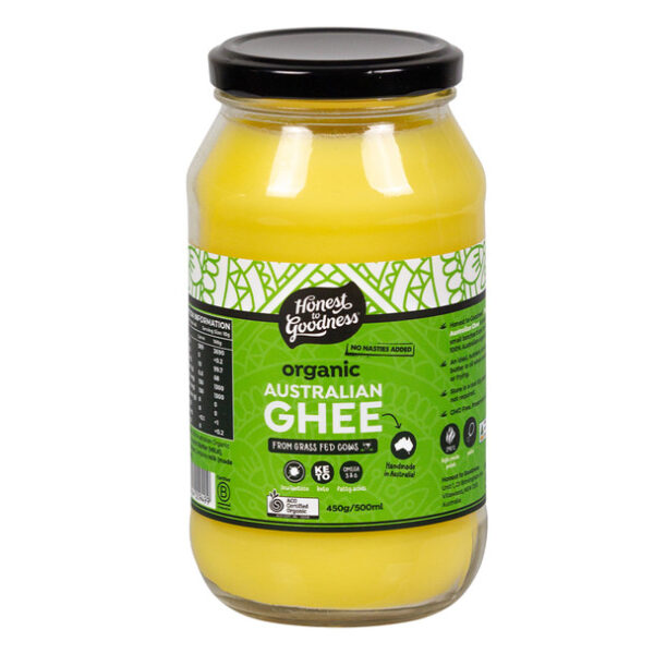 Honest to Goodness Ghee - Australian Organic