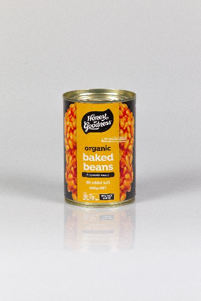 Honest To Goodness Baked Beans w Tomato Sauce