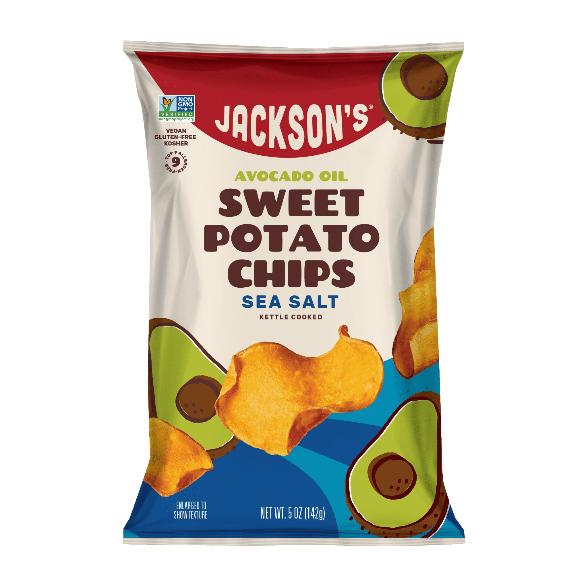 Jackson's Avo Sweet Potato Chips Sea Salt