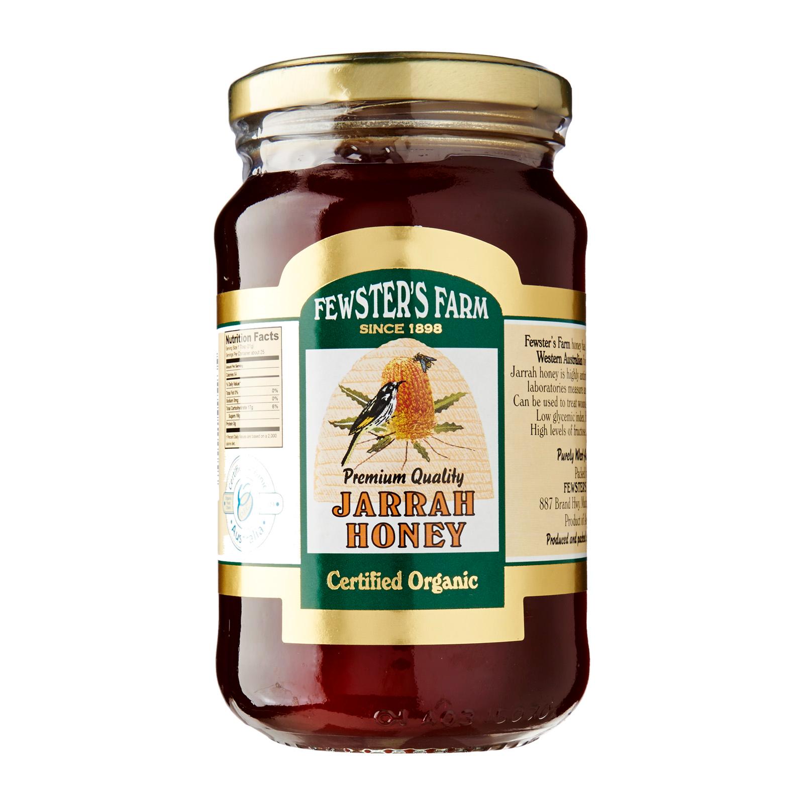 Fewster Organic Jarrah Honey
