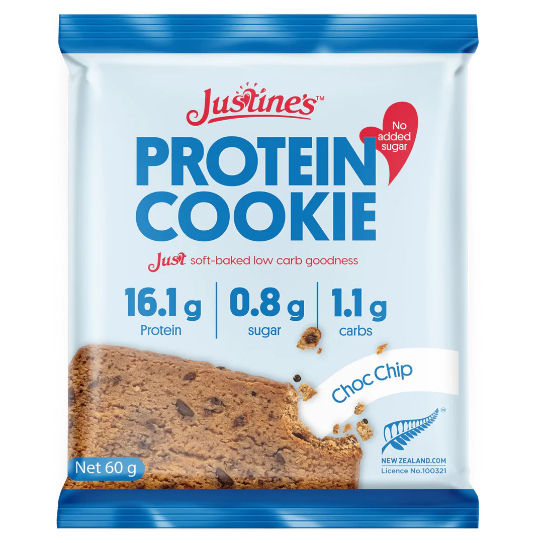 Justine's Cookies Protein Choc Chip
