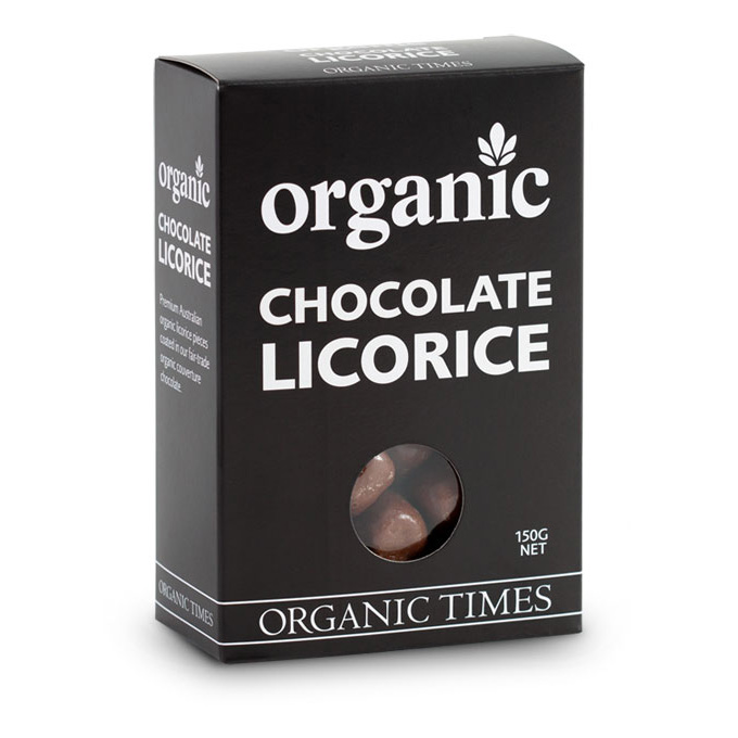 Organic Times Milk Chocolate & Licorice