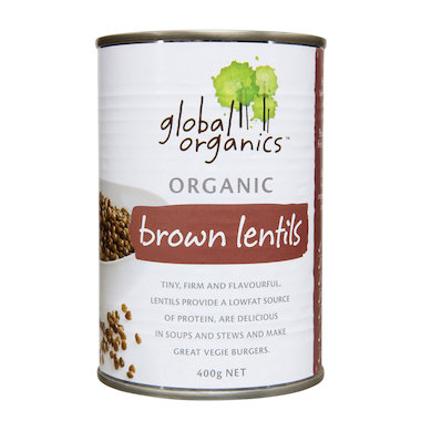 Global Organic Brown Lentils