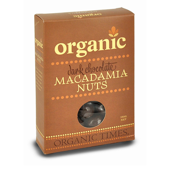 Organic Times Dark Chocolate & Macadamia