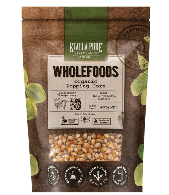 Kialla Pure Foods Popping Corn