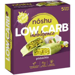 Noshu Low Carb Bars Pistachio