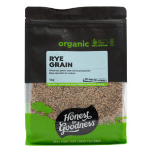 Honest to Goodness Organic Australian Rye Grain 1KG