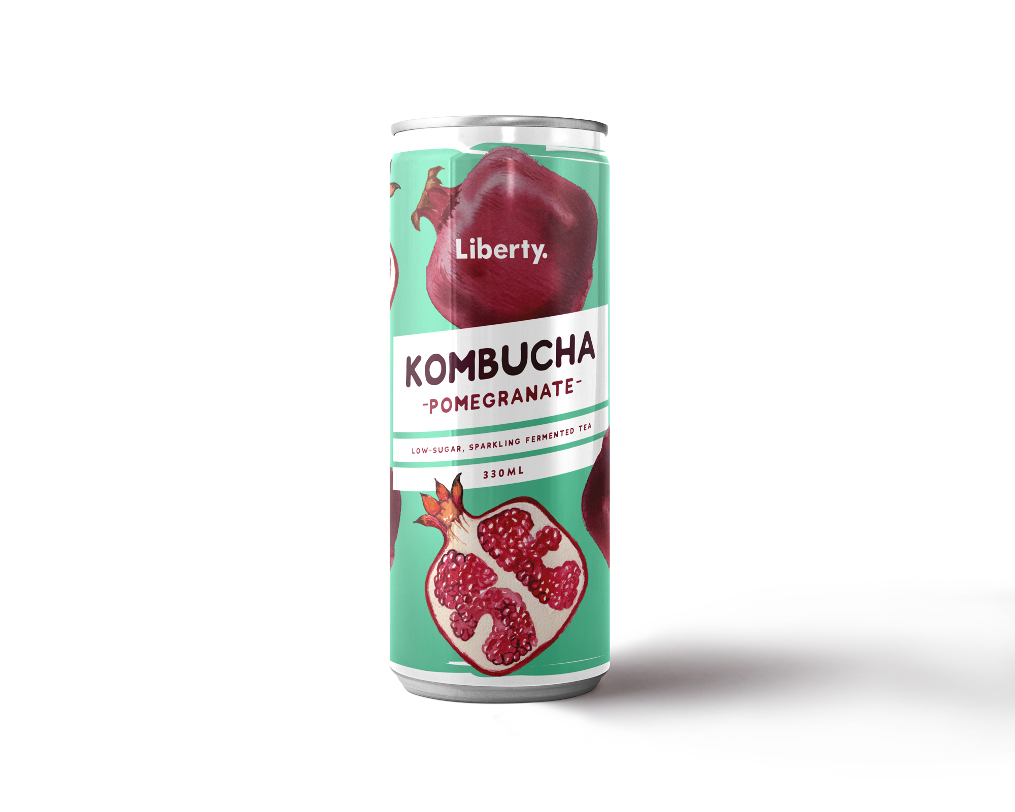 Liberty Pomegranate Kombucha