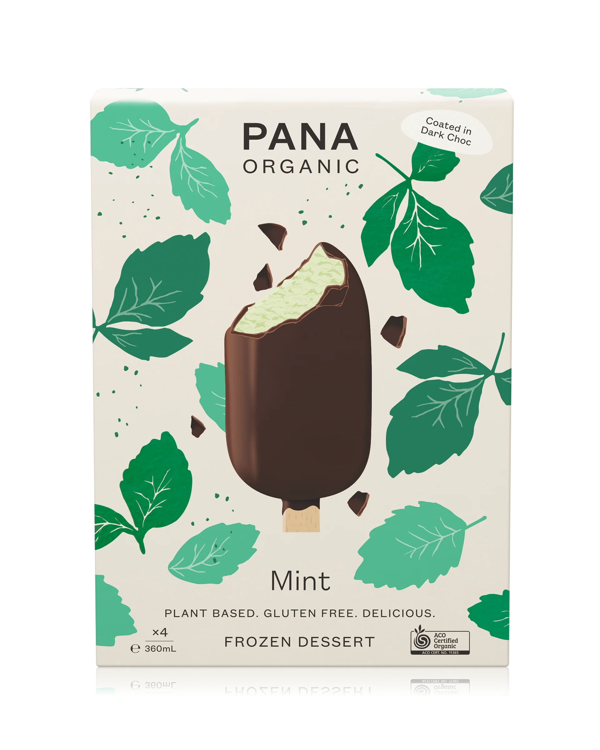 Pana Organic Ice Cream Stick - Mint (4pk)