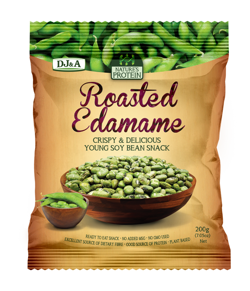 DJ&A Nature's Protein Roasted Edamame