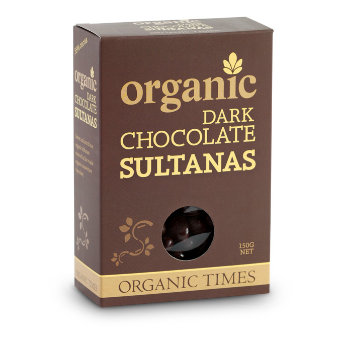 Organic Times Dark Chocolate &Sultana