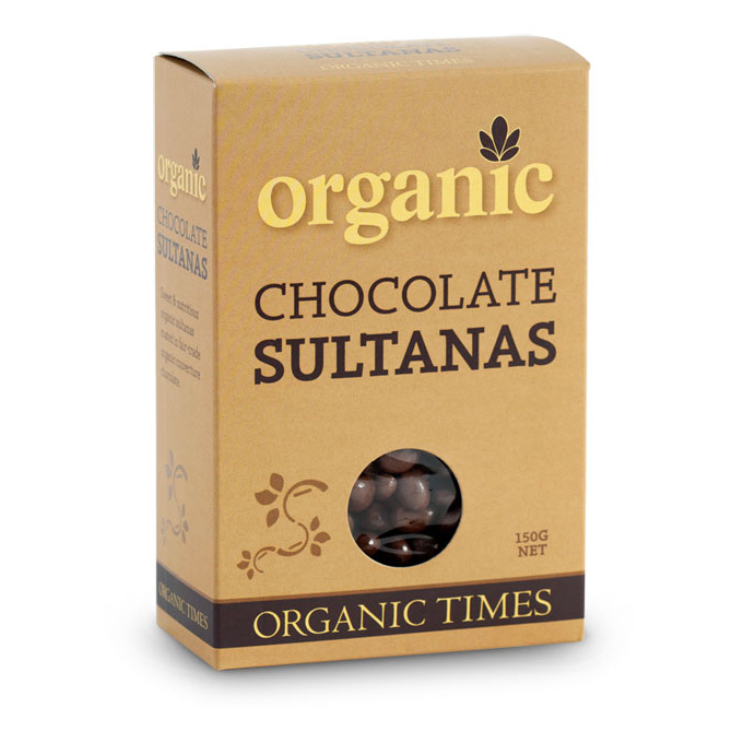 Organic Times Milk Chocolate & Sultana