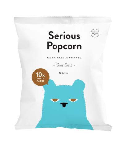 Serious Organic Popcorn Sea Salt Multi Pack