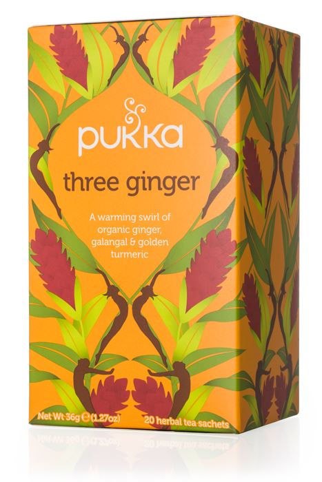 Pukka Three Ginger Tea Bag 20's