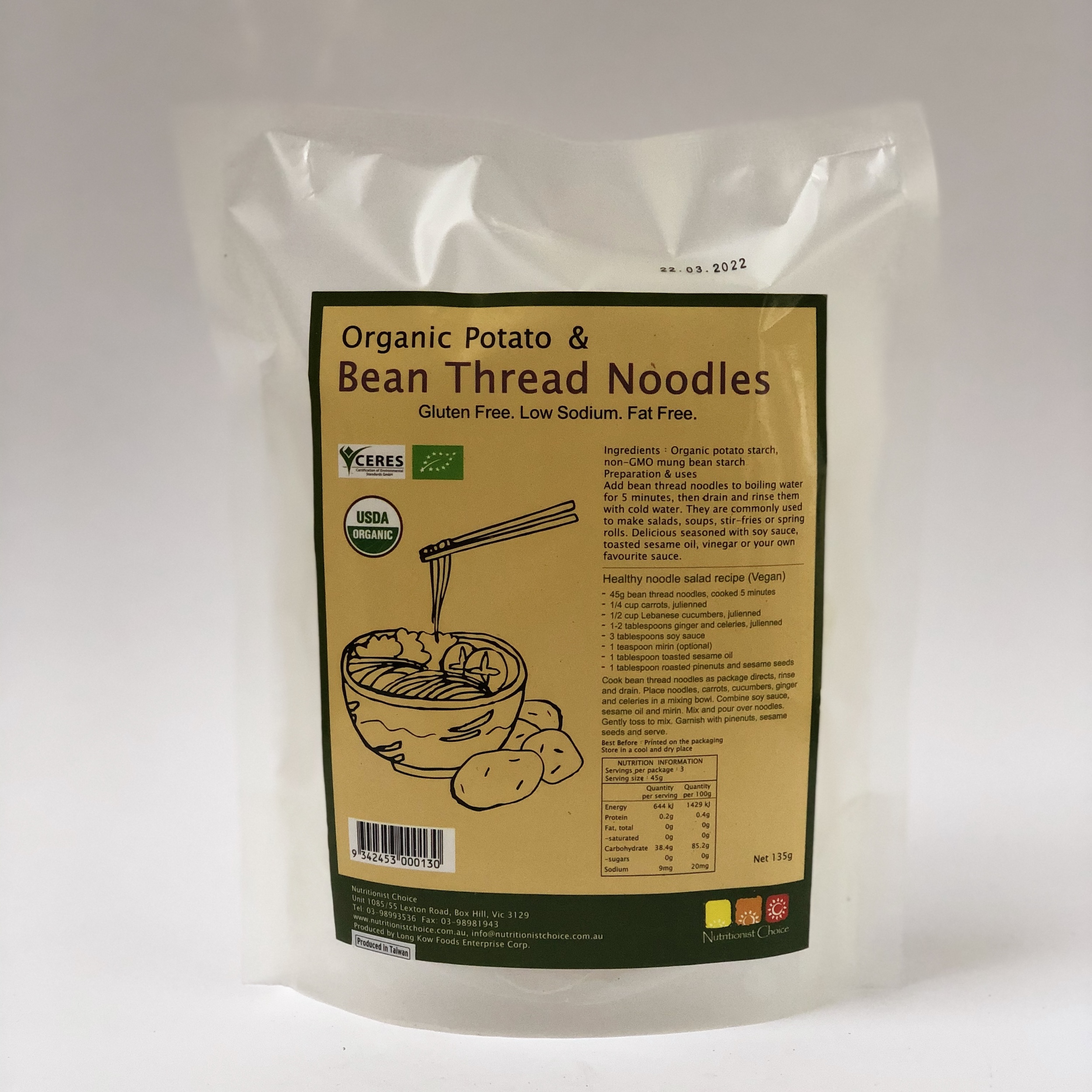 Nutritionist Choice Noodles - Bean Thread