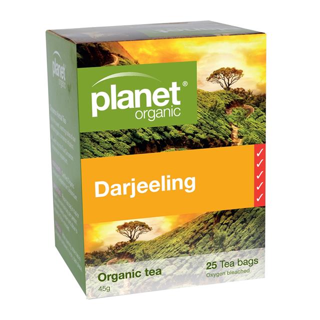 Planet Organic Darjeeling Tea Bag 25's