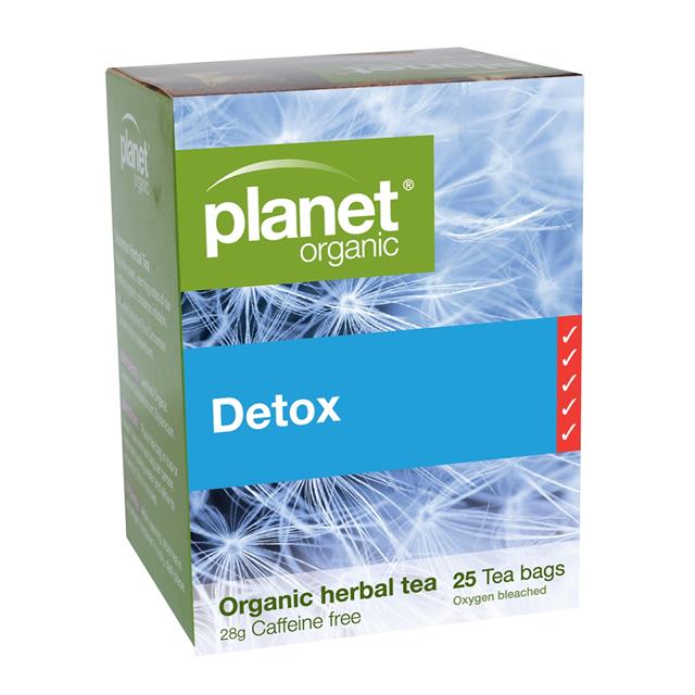 Planet Organic Detox Tea Bag 25's
