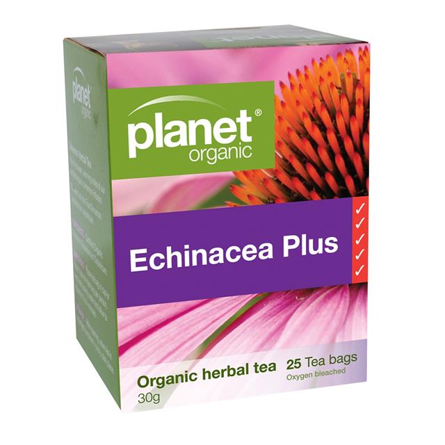 Planet Organic Echinacea Tea Bag 25's