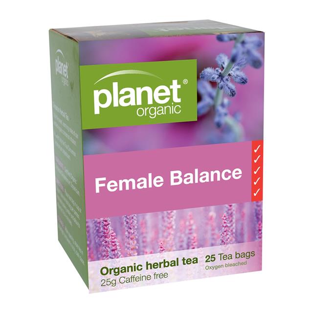 Planet Organic Female Balance Tea Bag 25's