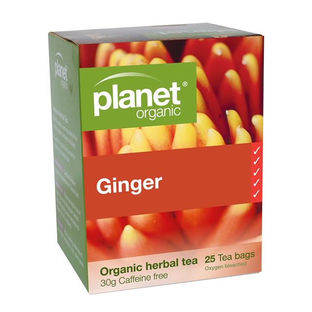 Planet Organic Ginger Tea Bag 25's