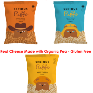 Serious Organic Pea Puffs