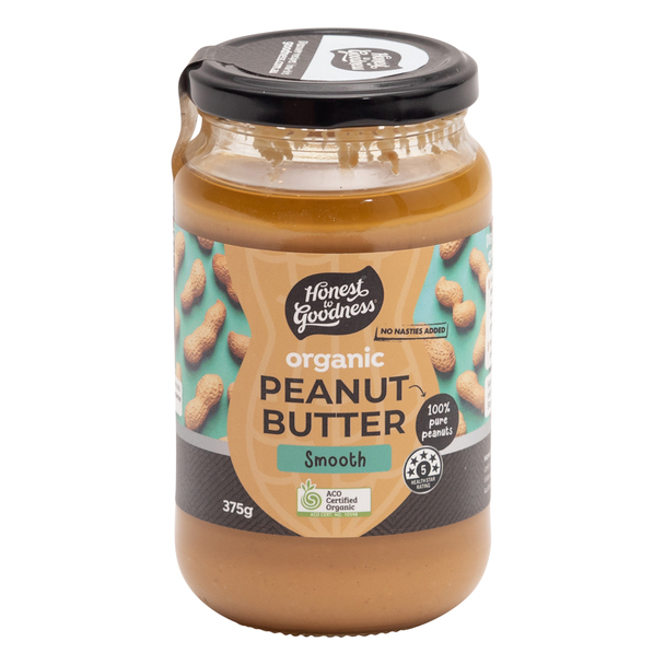 Honest To Goodness Organic Smooth Peanut Butter