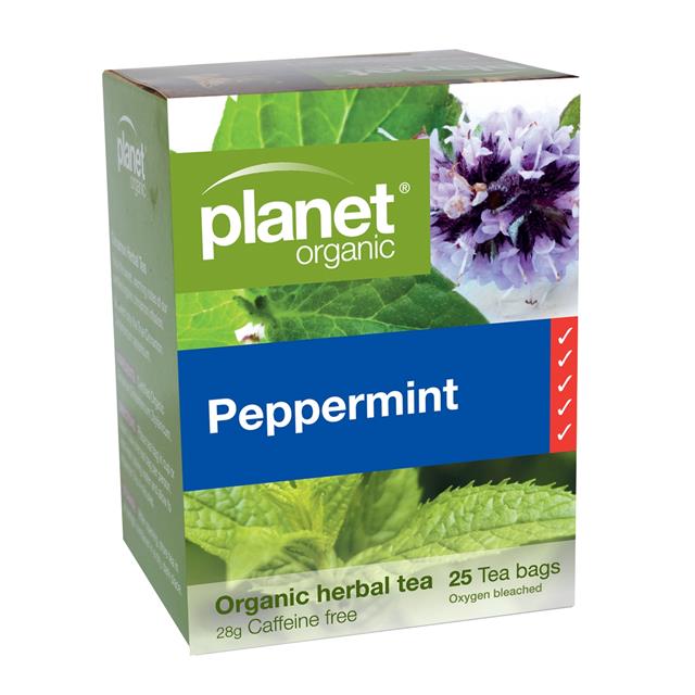 Planet Organic Peppermint Tea Bag 25's