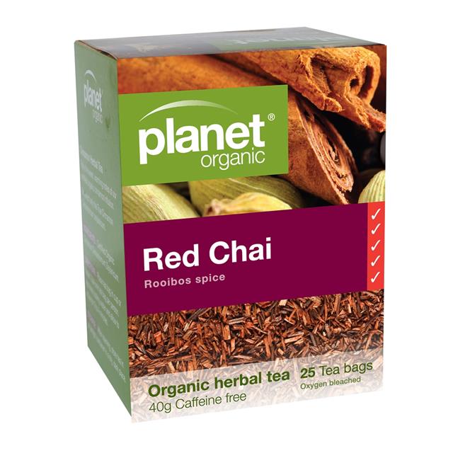 Planet Organic Red Chai Tea Bag 25's