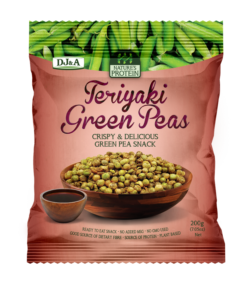 DJ&A Nature's Protein Teriyaki Green Peas