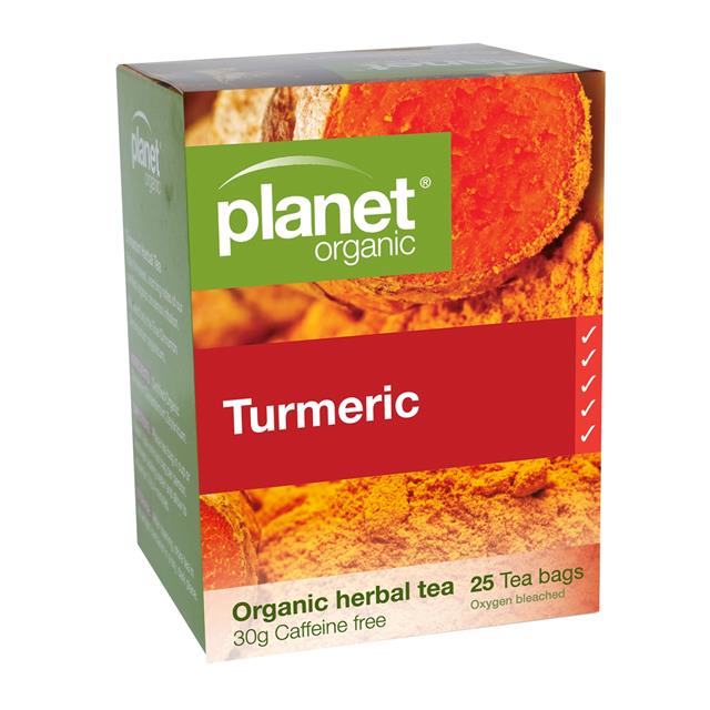 Planet Organic Turmeric Tea Bag 25's